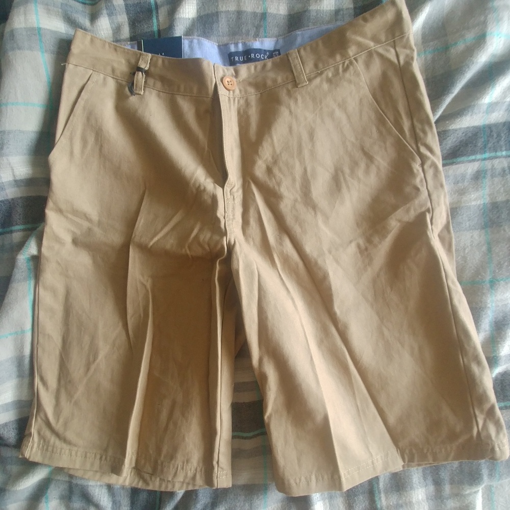 True Rock men's khaki shorts